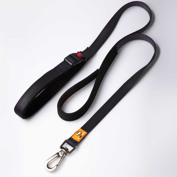 Canny Lead Connect black with lockable buckle - designed to train your dog with the Canny Collar
